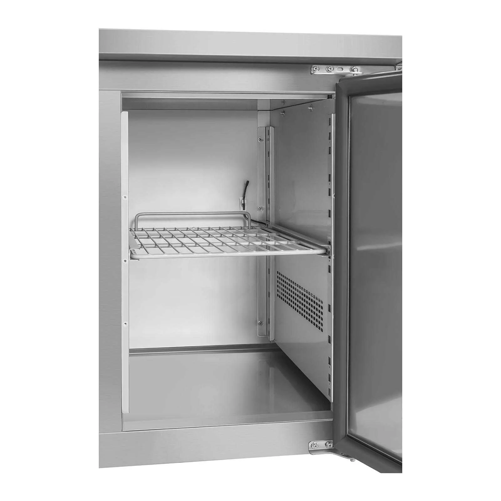 Masă frigorifică cu blat din oțel, 4 sertare, -2 până la 10 °C, 179 cm 5