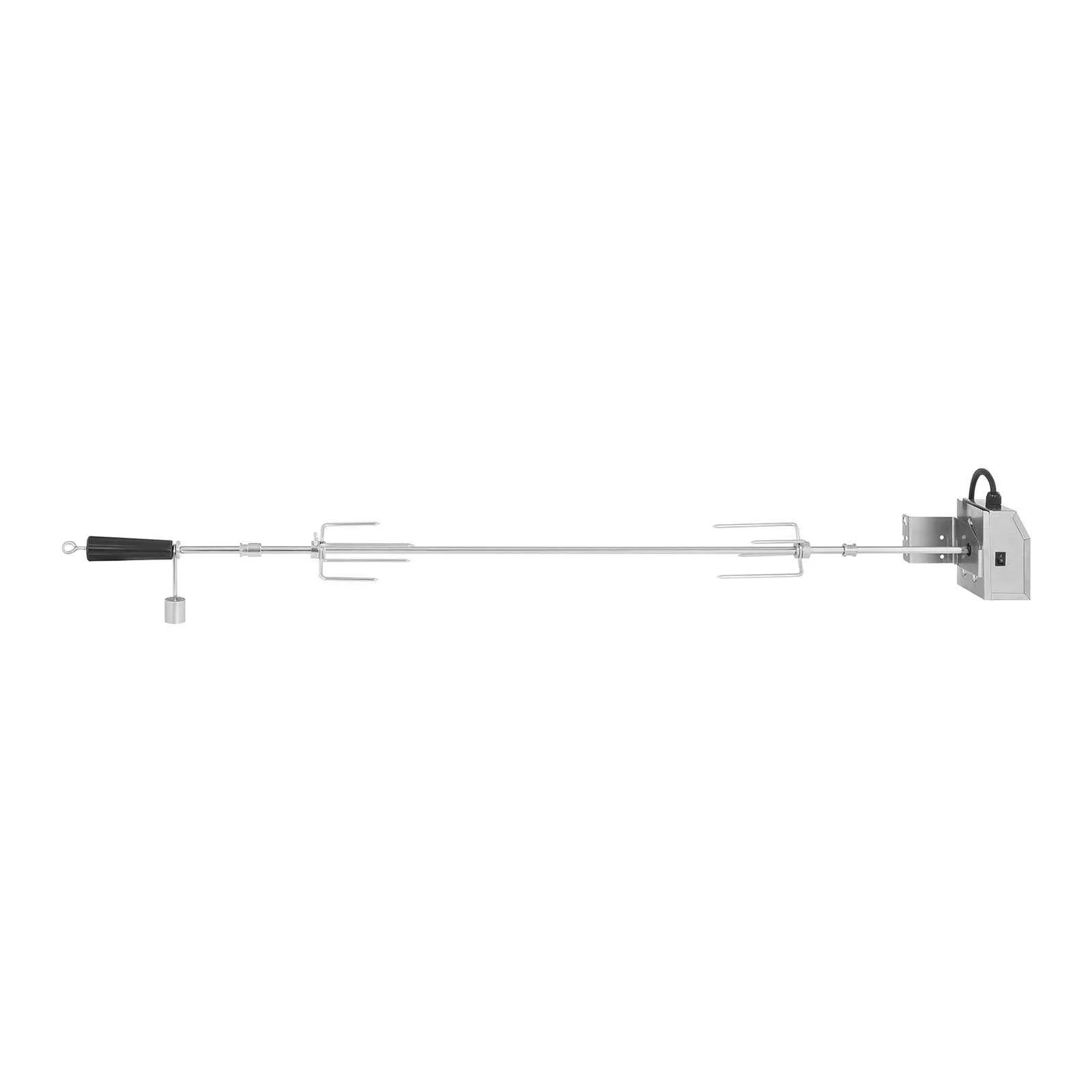 Elektromos forgóspit grillhez, 2 fordulat/perc, 105 cm 5