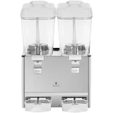Distribuitor și răcitor dublu pentru băuturi și sucuri, 2x 18L 4