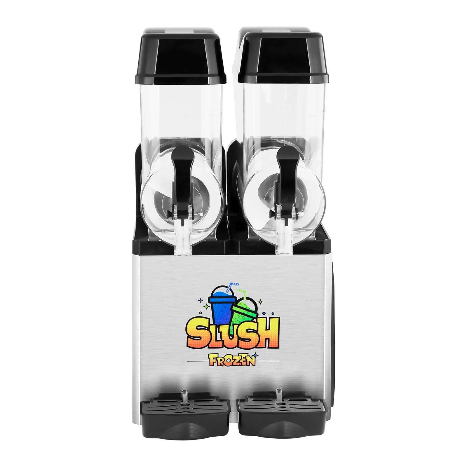 Granitor aparat, stroj za slush i granitu, dvostruki 2x 12 L 4