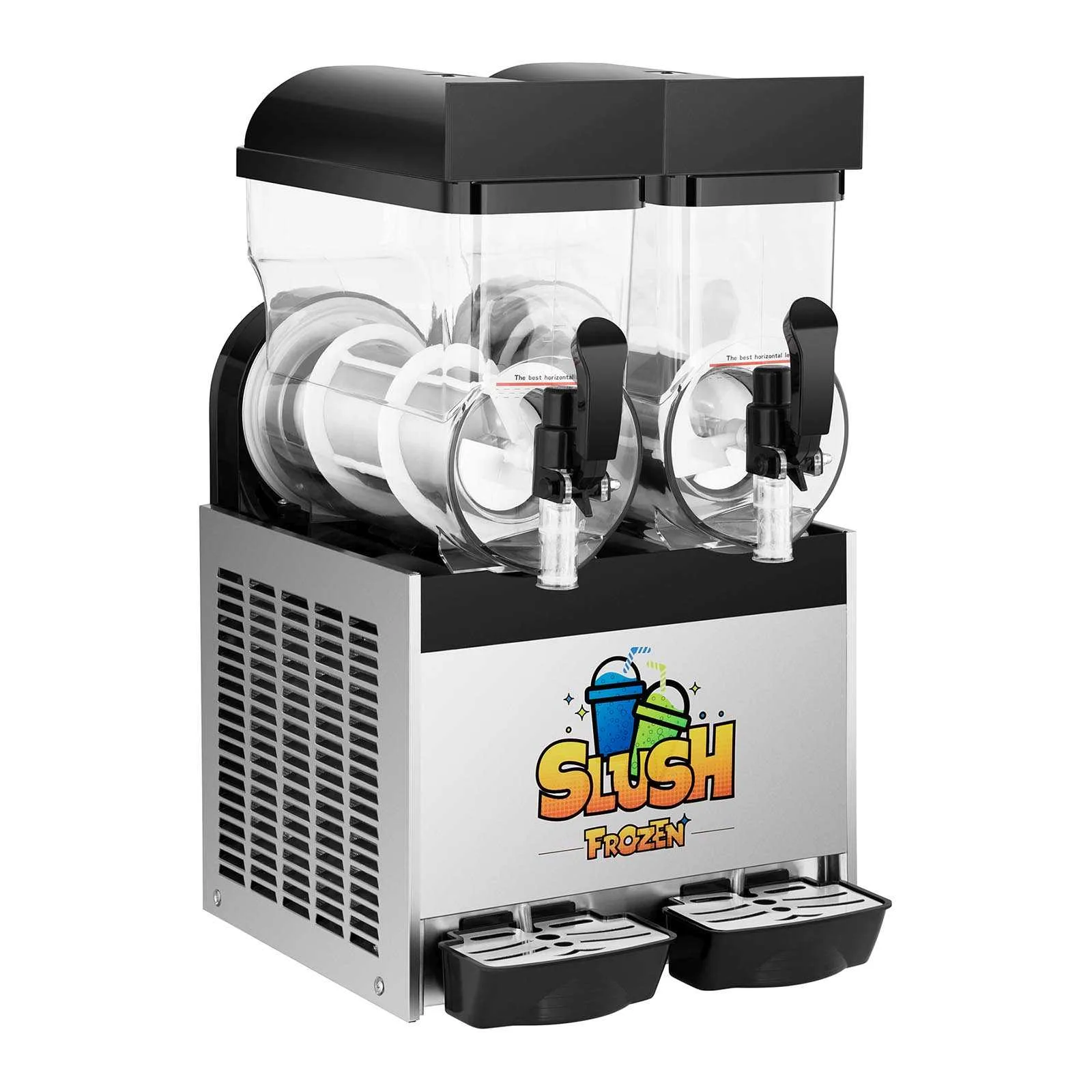 Granitor aparat za granitu, dvostruki 2x 15 L 3