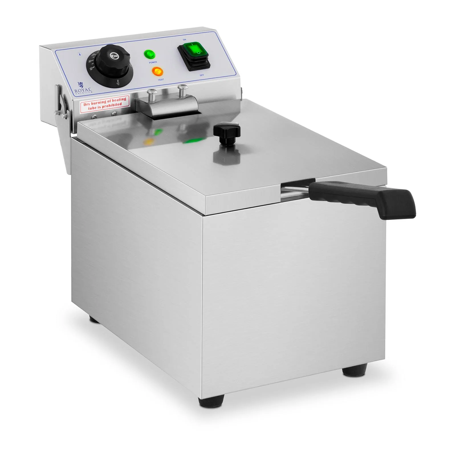 Podesiva komercijalna električna friteza, 230 V, 3200 W, 8 L 3