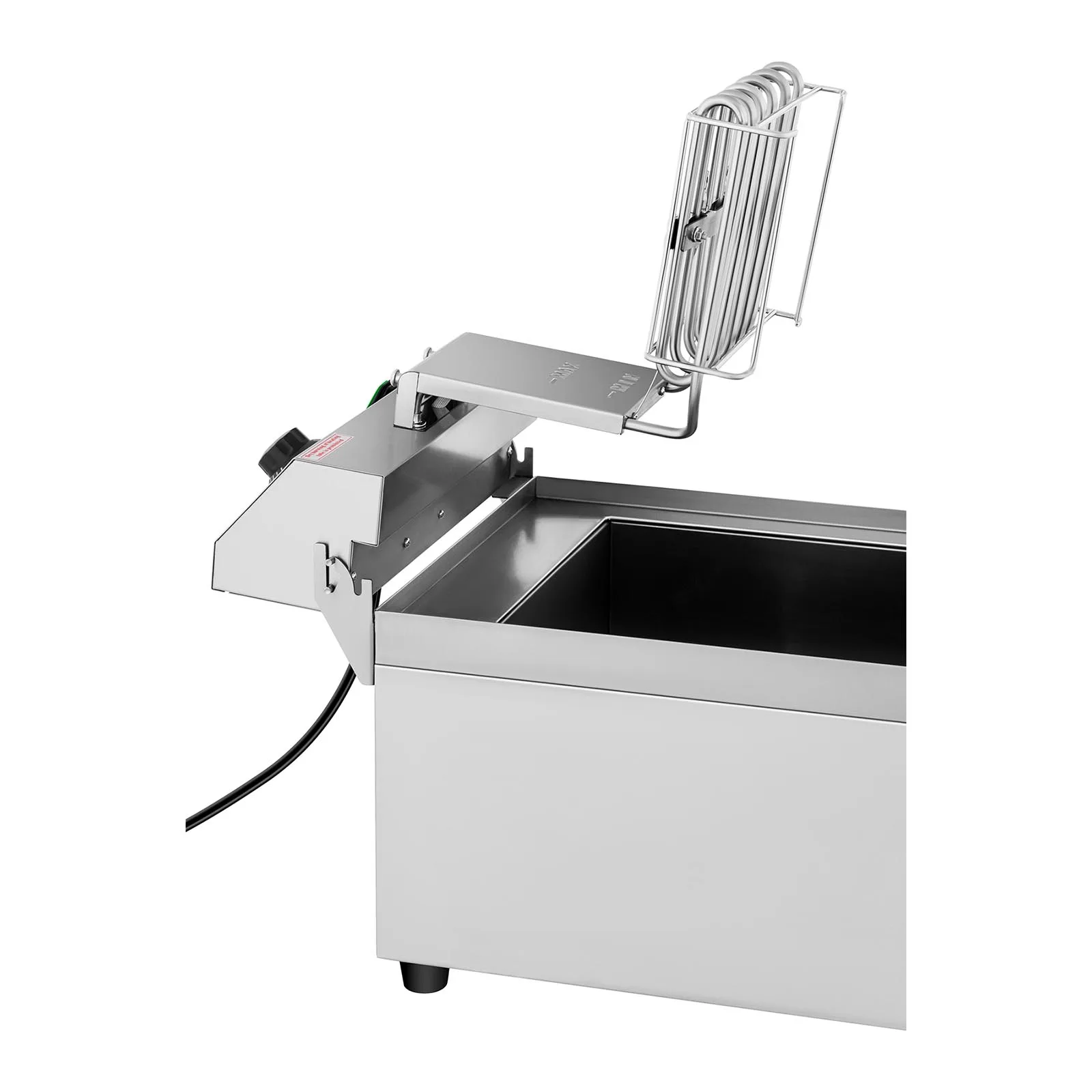 Podesiva električna komercijalna friteza s odvodnim ventilom, 230 V, 3500 W, 16 l 5