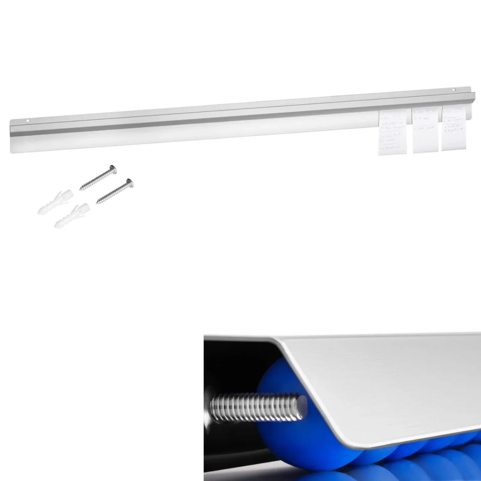 Oceľová tyč na tlač potvrdeniek pre objednávky, 120 cm, RCBR-120