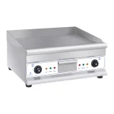 Elektromos grilllap, sima, 300 °C, 60 cm, 2 x 3200 W 3