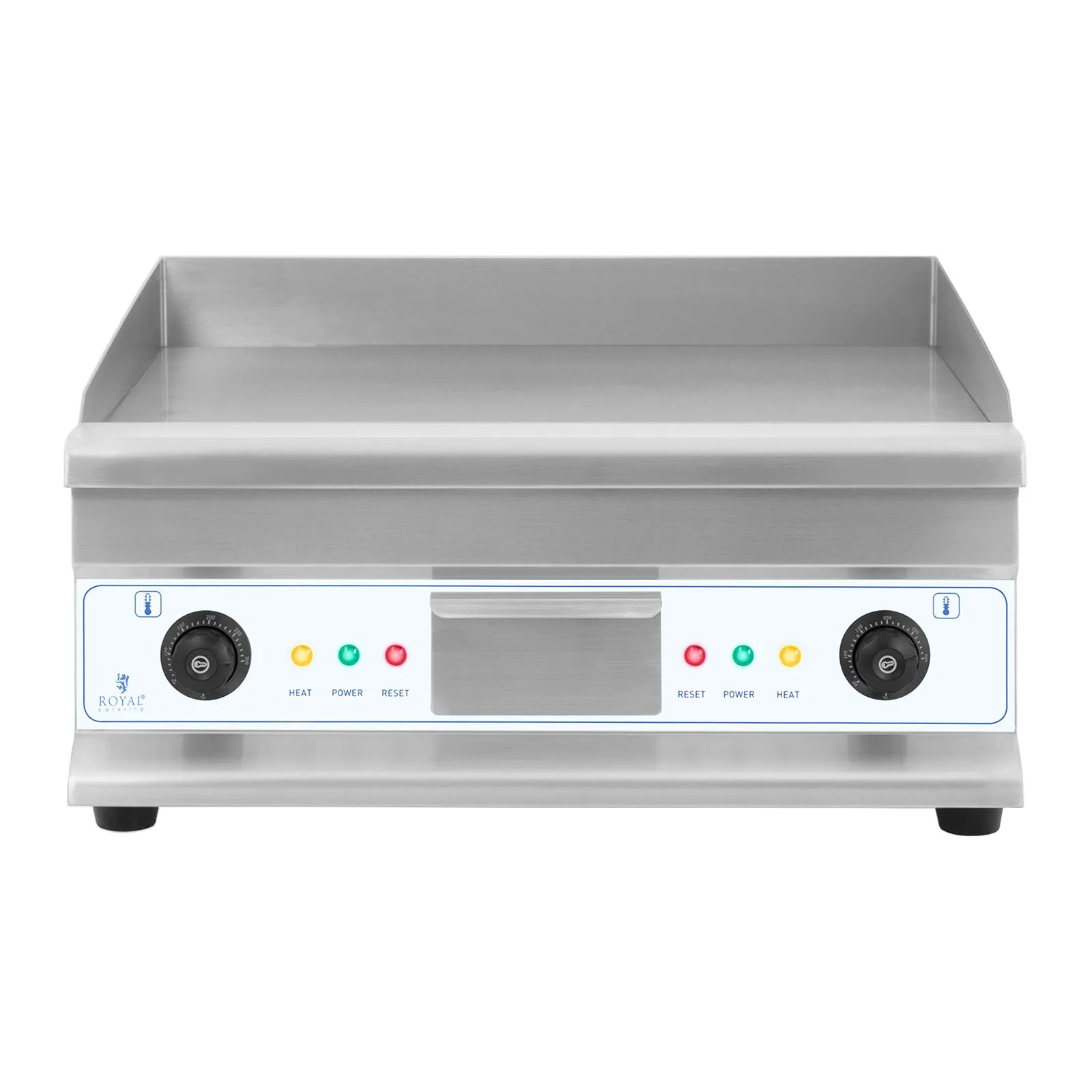 Elektrická grilovacia doska, hladká, 300 °C, 60 cm, 2 x 3200 W 4