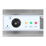 Elektromos grilllap, sima, 300 °C, 60 cm, 2 x 3200 W 5