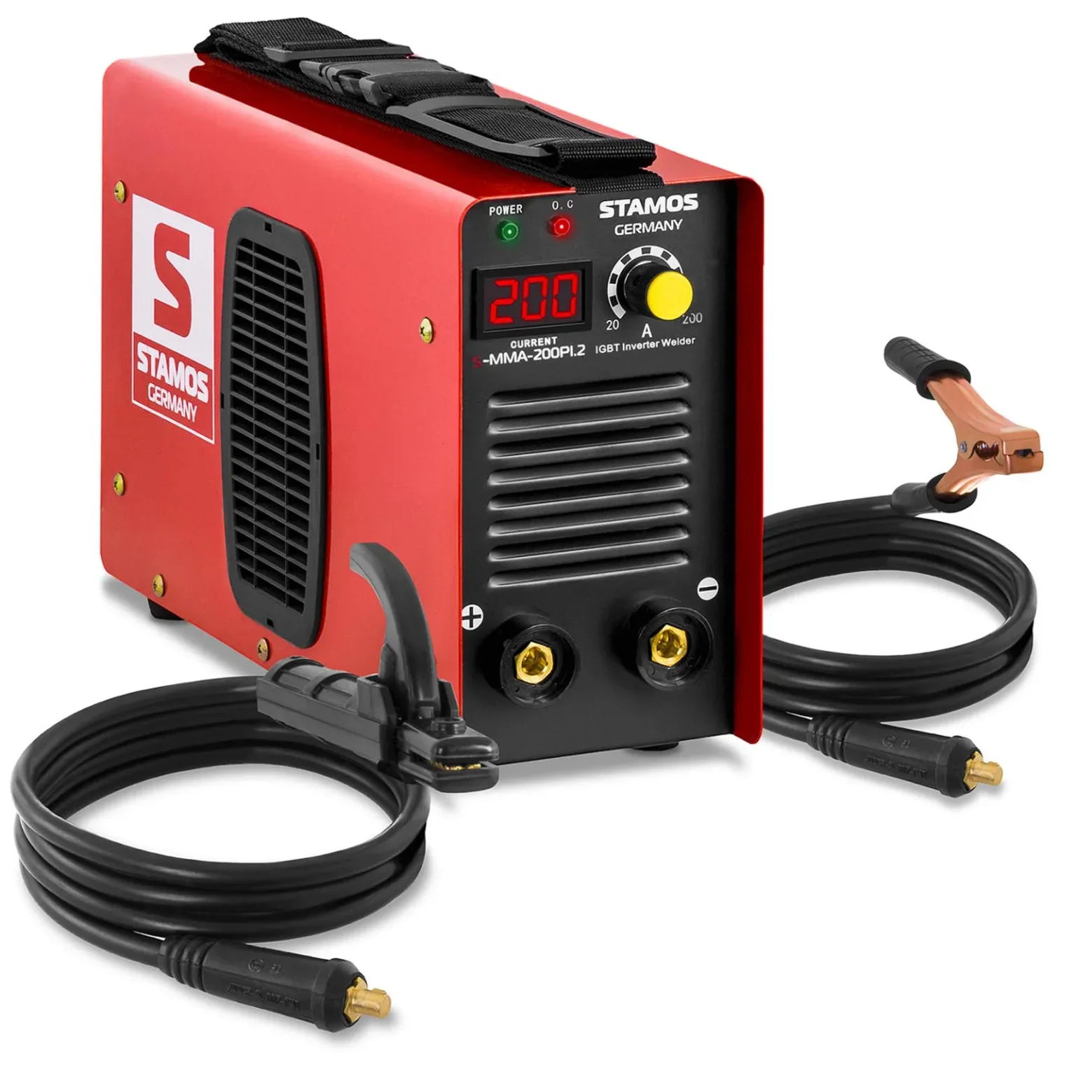 Kompaktes, zuverlässiges IGBT-Hot-Start-MMA-Schweißgerät S-MMA-200PI.2, 200 A, 230 V Kompaktes, zuverlässiges IGBT-Hot-Start-MMA-Schweißgerät S-MMA-200PI.2, 200 A, 230 V