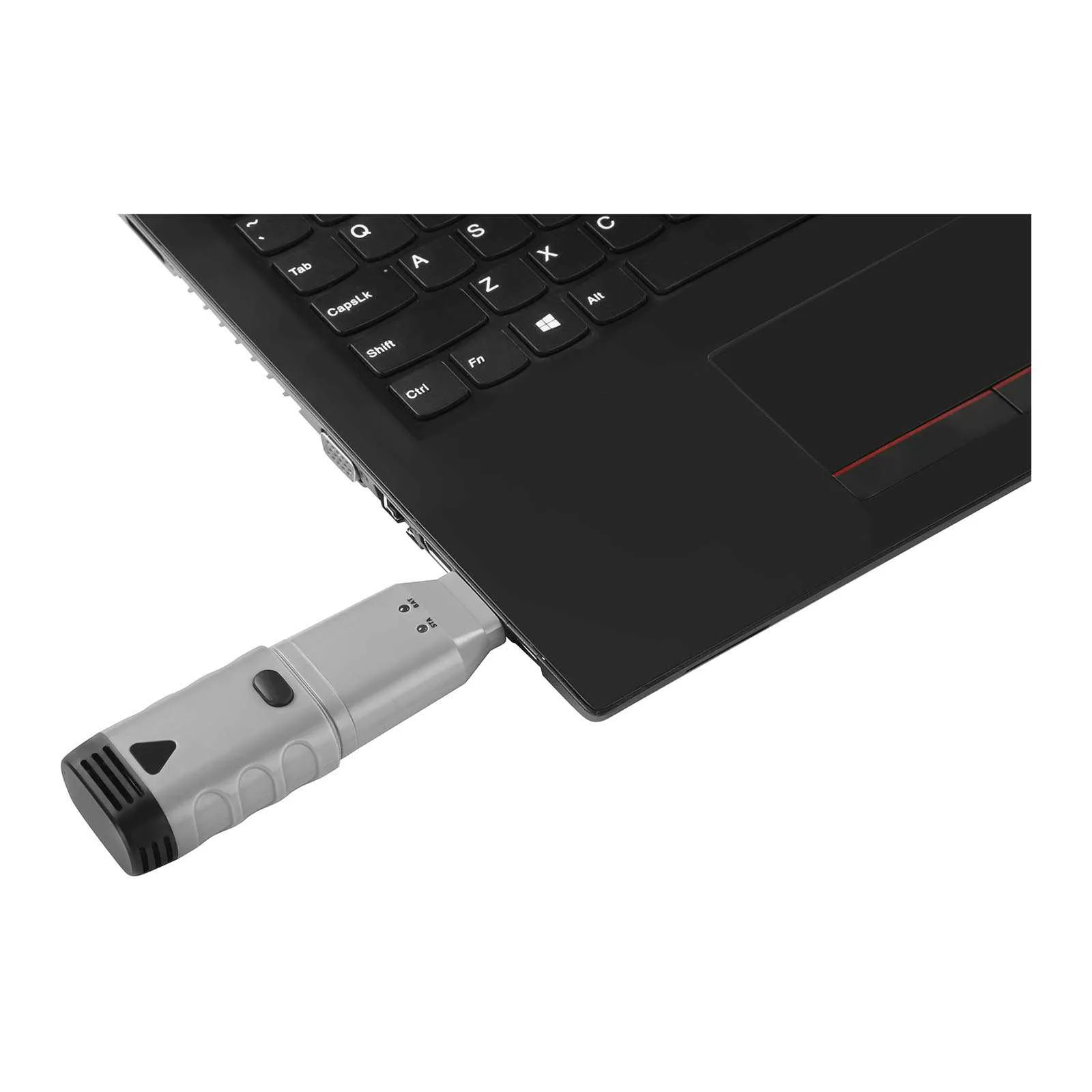 Hő- és páratartalom-mérő, hőmérséklet- és páratartalom-naplózó, mérési tartomány 0–100% relatív páratartalom, -35–80 °C, USB 5