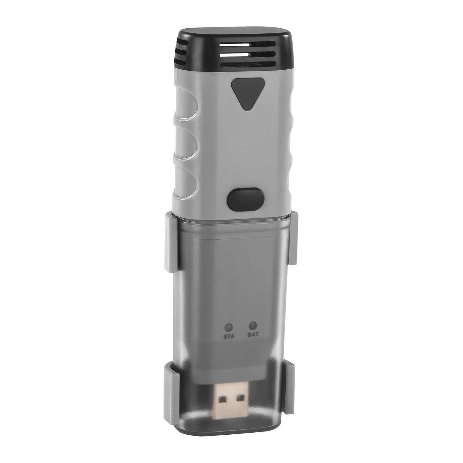 Hő- és páratartalom-mérő, hőmérséklet- és páratartalom-naplózó, mérési tartomány 0–100% relatív páratartalom, -35–80 °C, USB 3