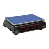Crna komercijalna vaga s cijenom 30 kg / 2 g 2
