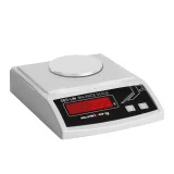 Precíziós laboratóriumi mérleg üvegburával és LED-kijelzővel, 200 g / 0,001 g 2