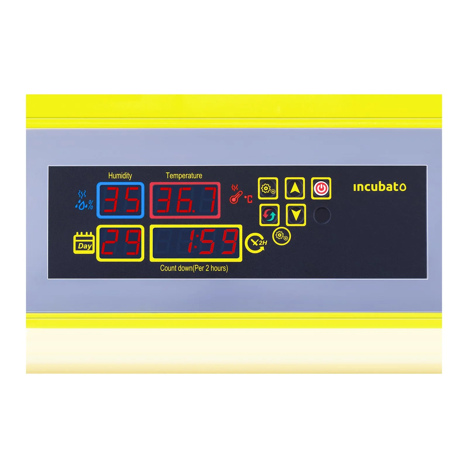 48 tojás keltetésére alkalmas inkubátor/keltető + 100 W-os ovoszkóp 4