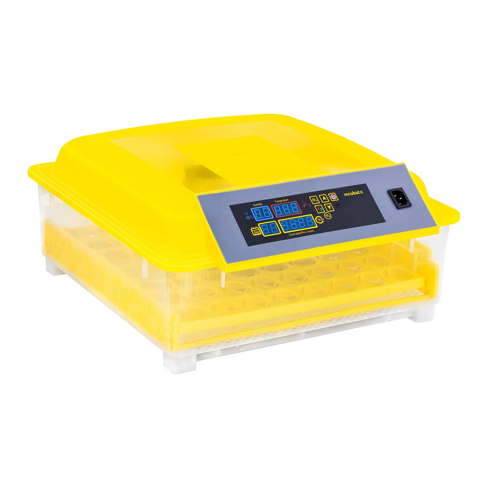 48 tojás keltetésére alkalmas inkubátor/keltető + 100 W-os ovoszkóp