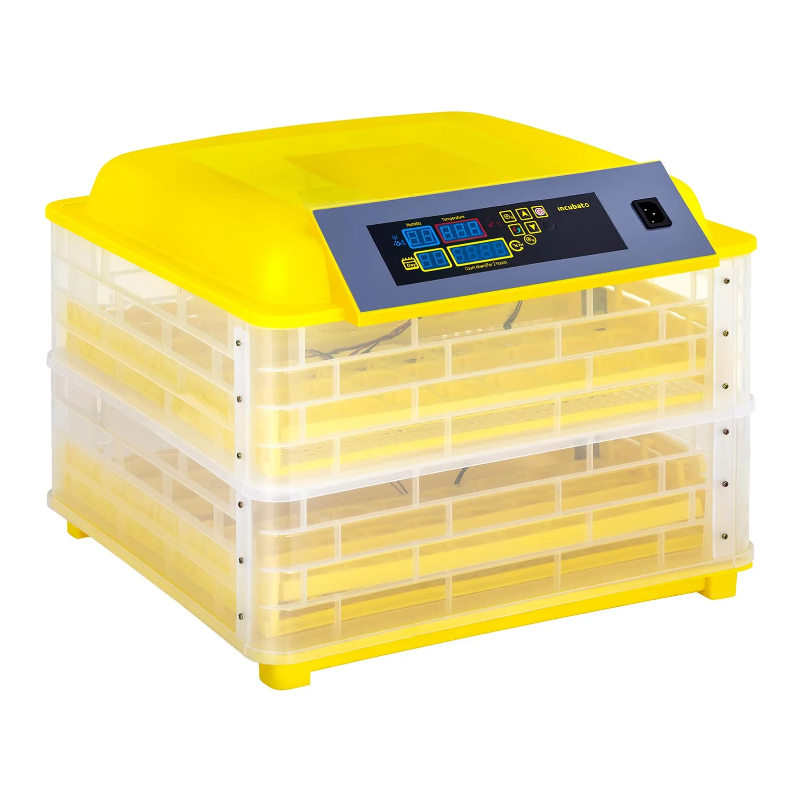 Keltető/kikelőgép akár 96 tojáshoz + 120 W-os ovoszkóp