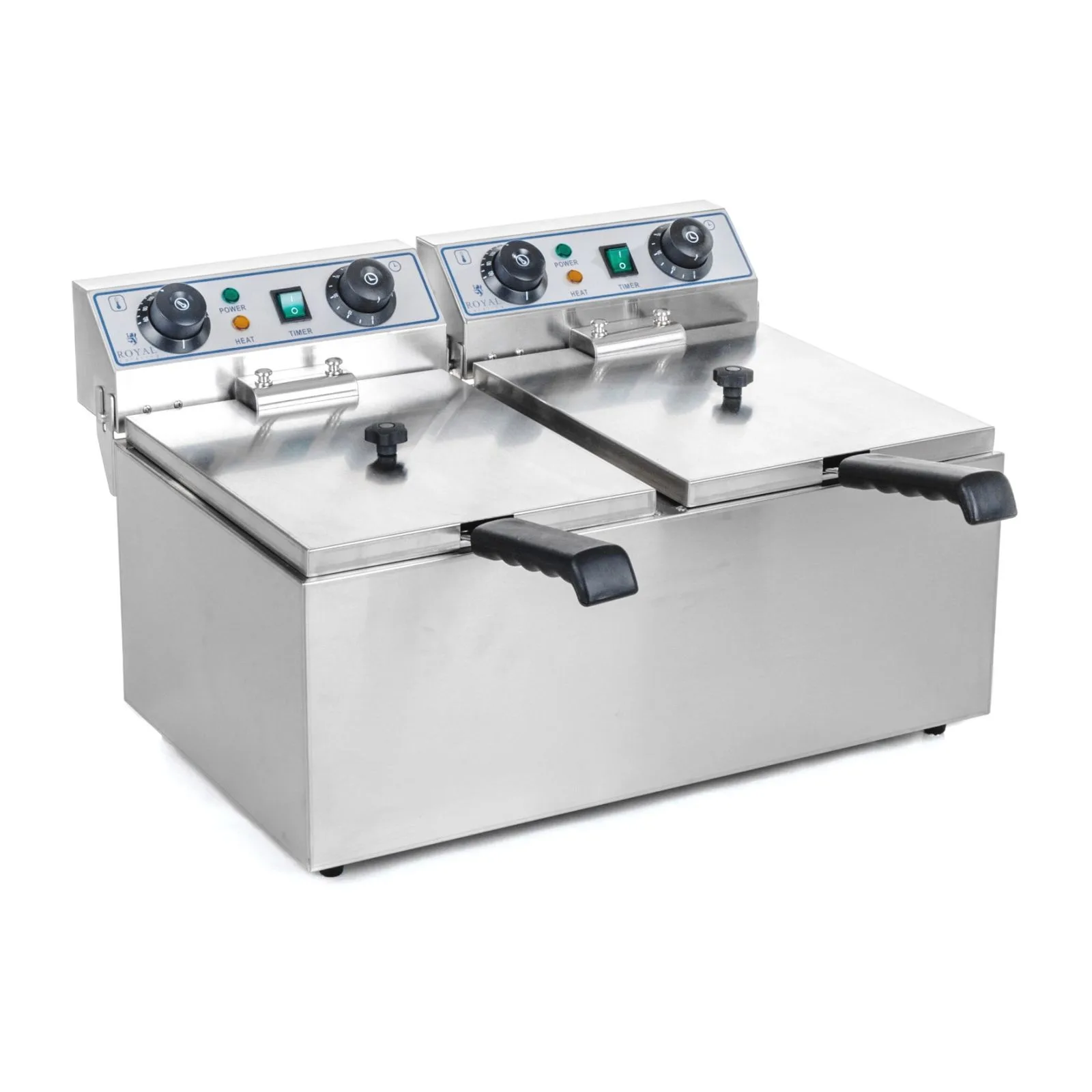 TIMER 2x9L kétkamrás elektromos sütő