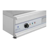 230 V-os, dupla, nagy, barázdált elektromos grill, 100 cm 3