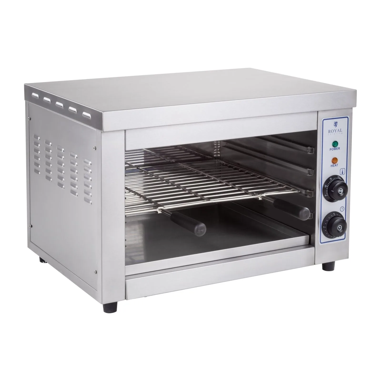 Salamander kenyérpirító grillezett szendvicsekhez, max. 300 °C, 3250 W 4