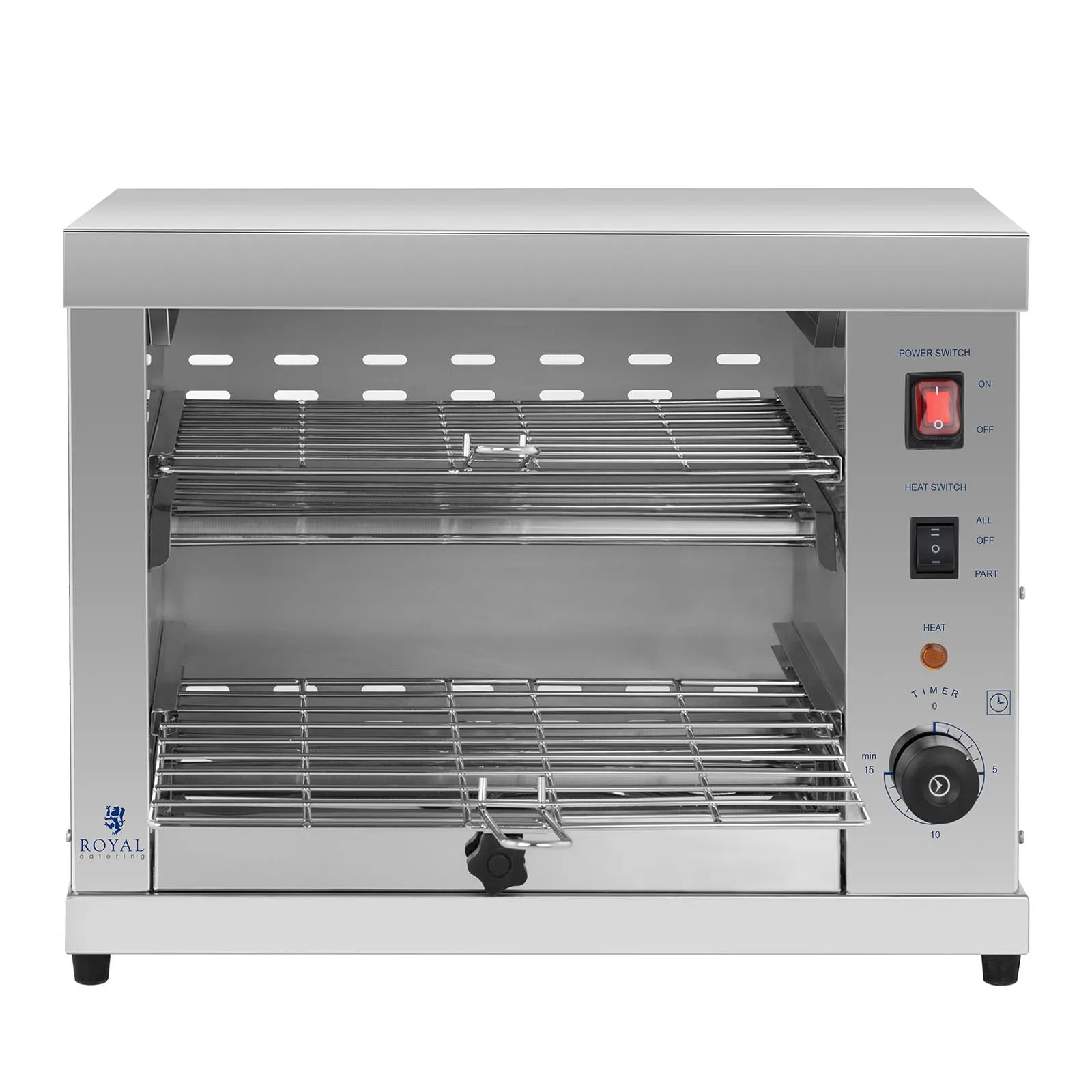 3250 W-os dupla Salamander kenyérpirító 4