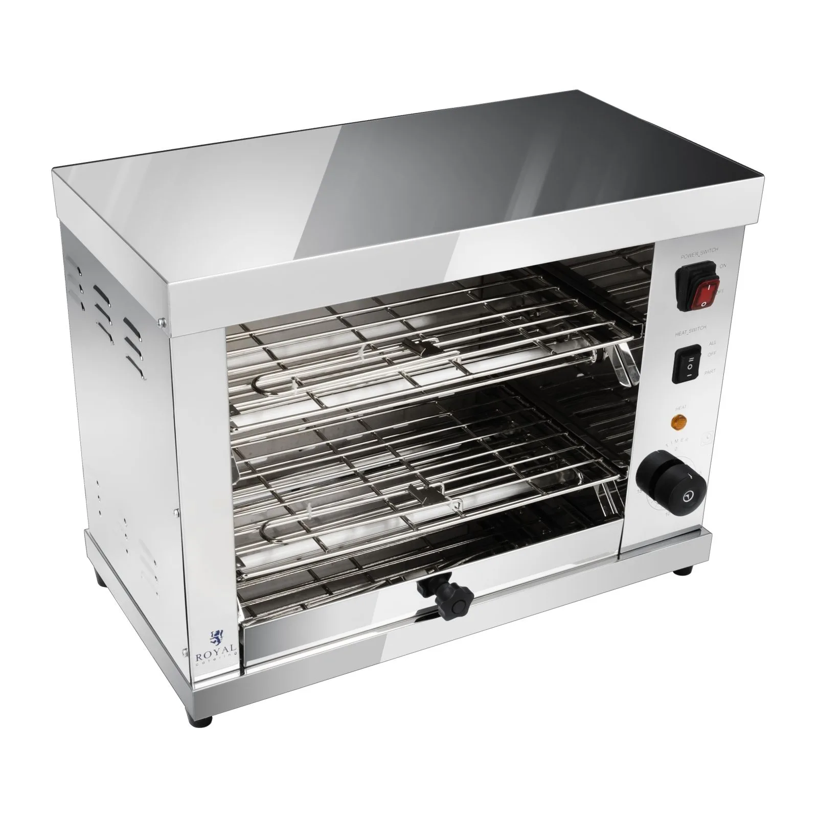 3250 W-os dupla Salamander kenyérpirító 5