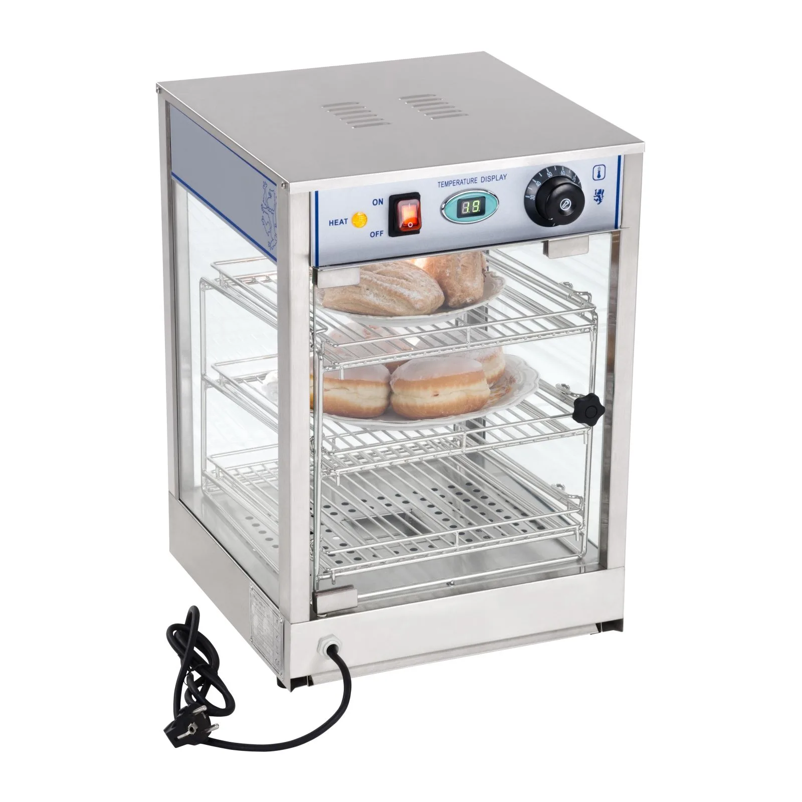 850 W-os hővitrin, szélesség 35,5 cm 3