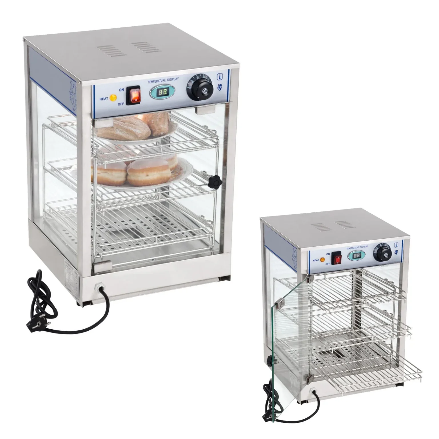 850 W-os hővitrin, szélesség 35,5 cm 850 W-os hővitrin, szélesség 35,5 cm