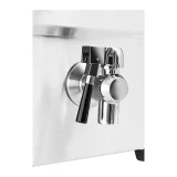 Friteuză cu inducție Royal Catering de 10 l cu robinet, 230 V 10