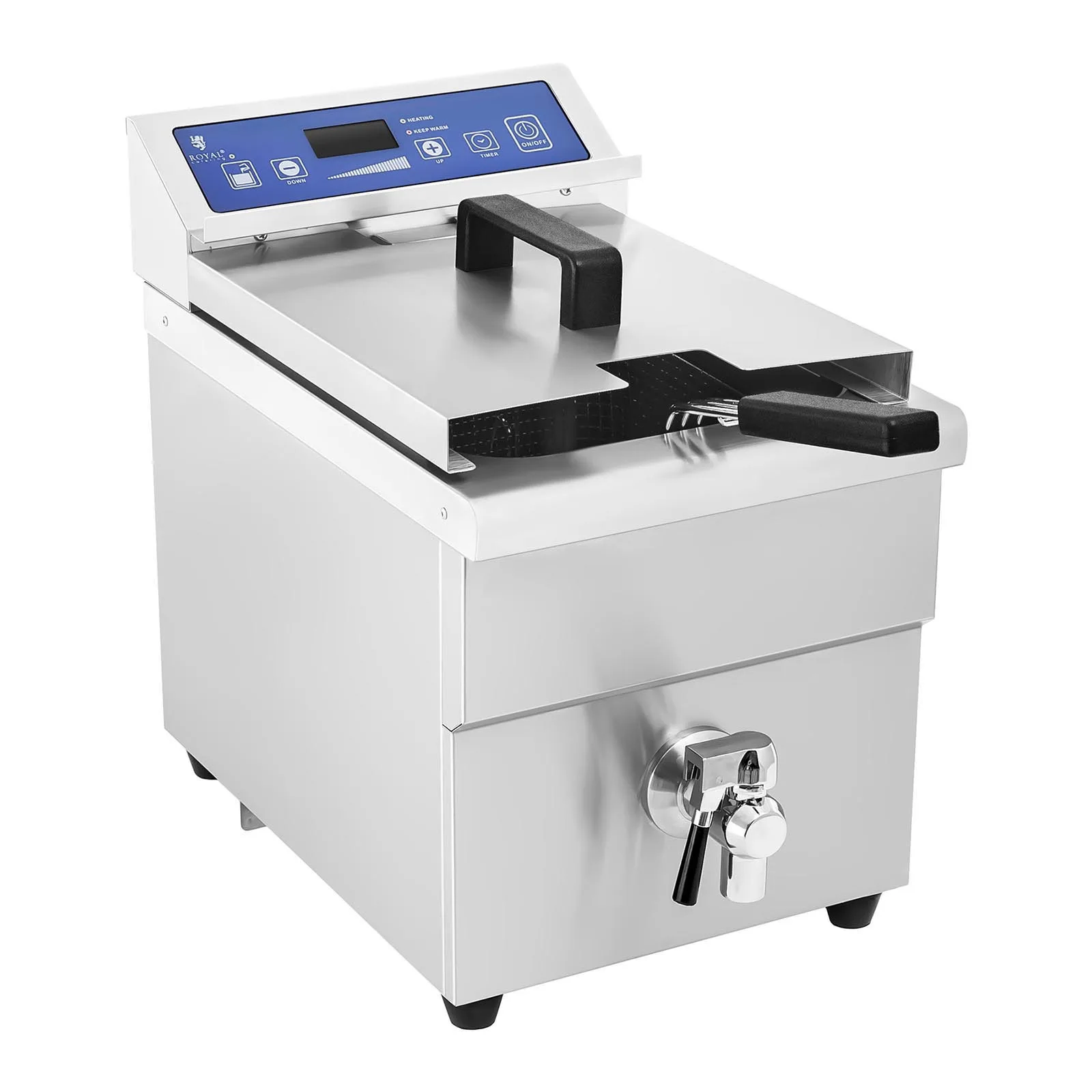 Royal Catering 10 l-es indukciós sütő csapokkal, 230 V 3