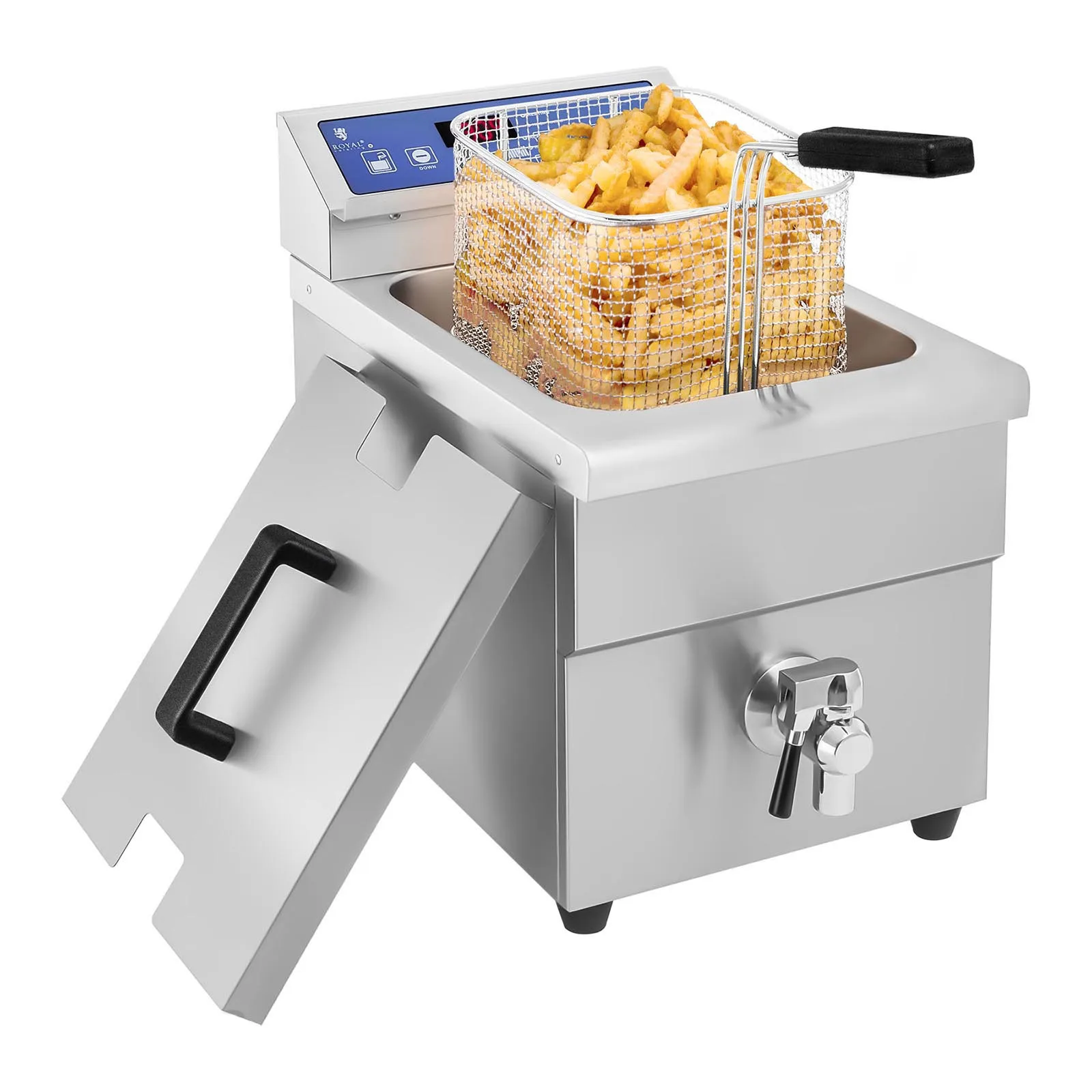 Royal Catering 10 l-es indukciós sütő csapokkal, 230 V 4