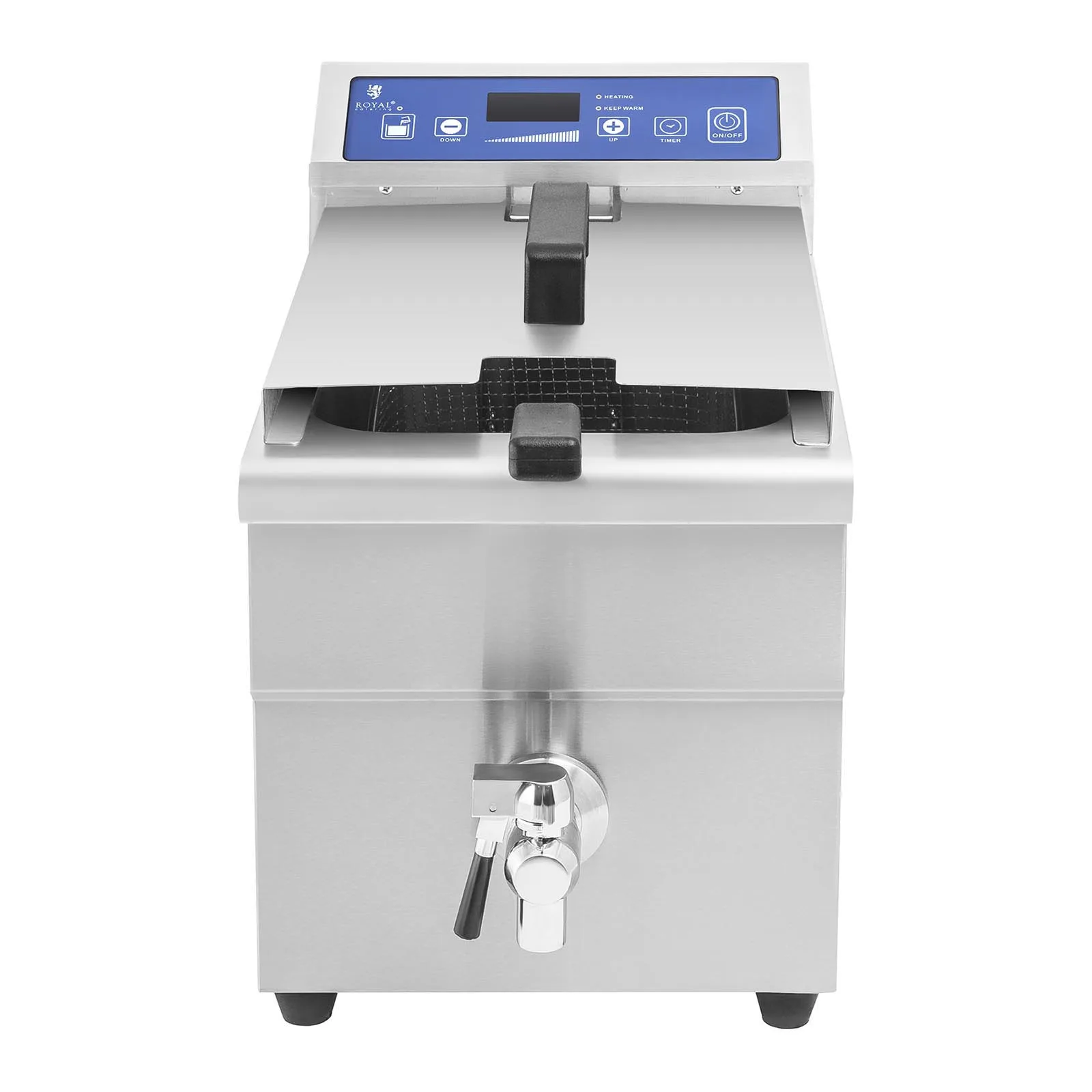 Royal Catering 10 l-es indukciós sütő csapokkal, 230 V 6