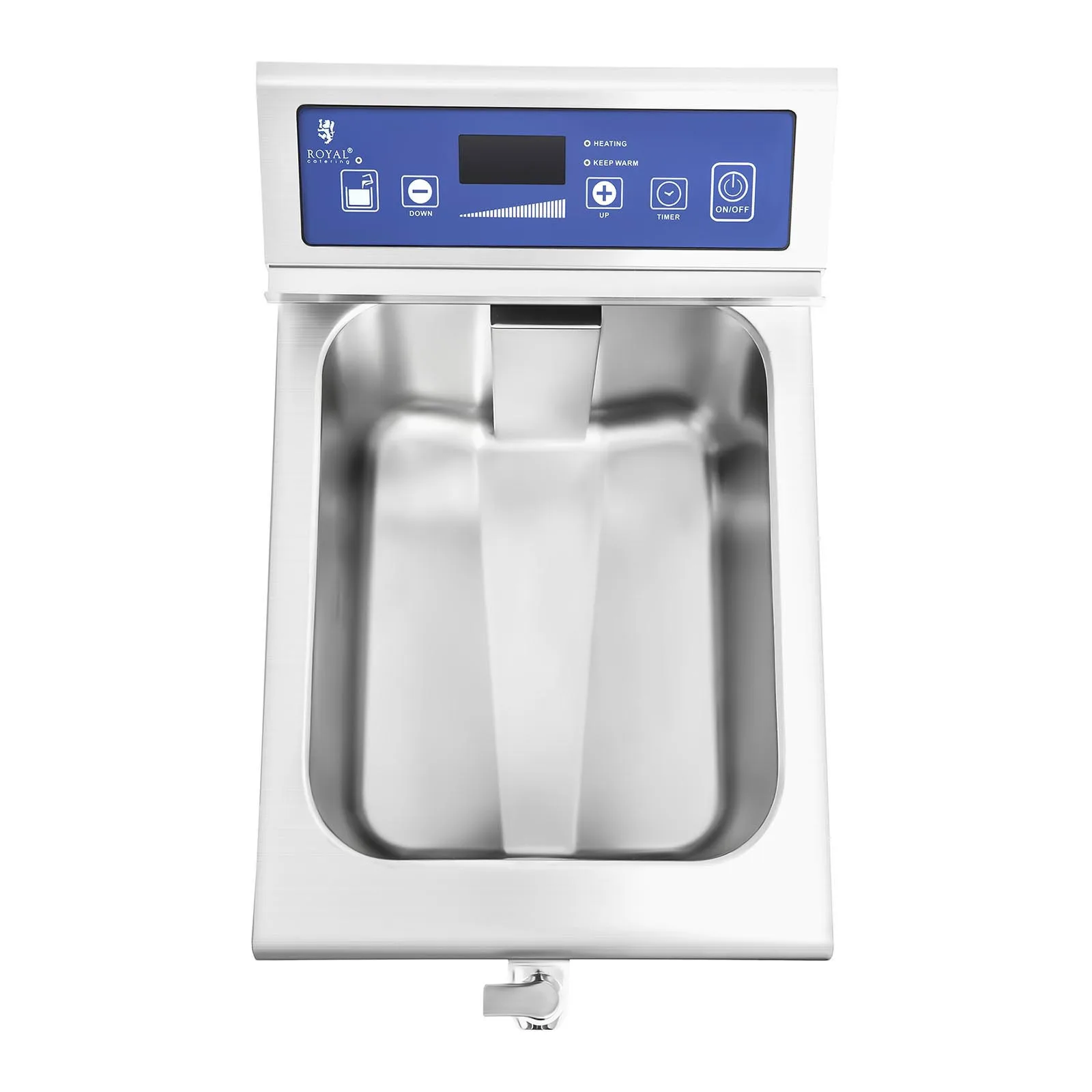 Royal Catering 10 l-es indukciós sütő csapokkal, 230 V 8