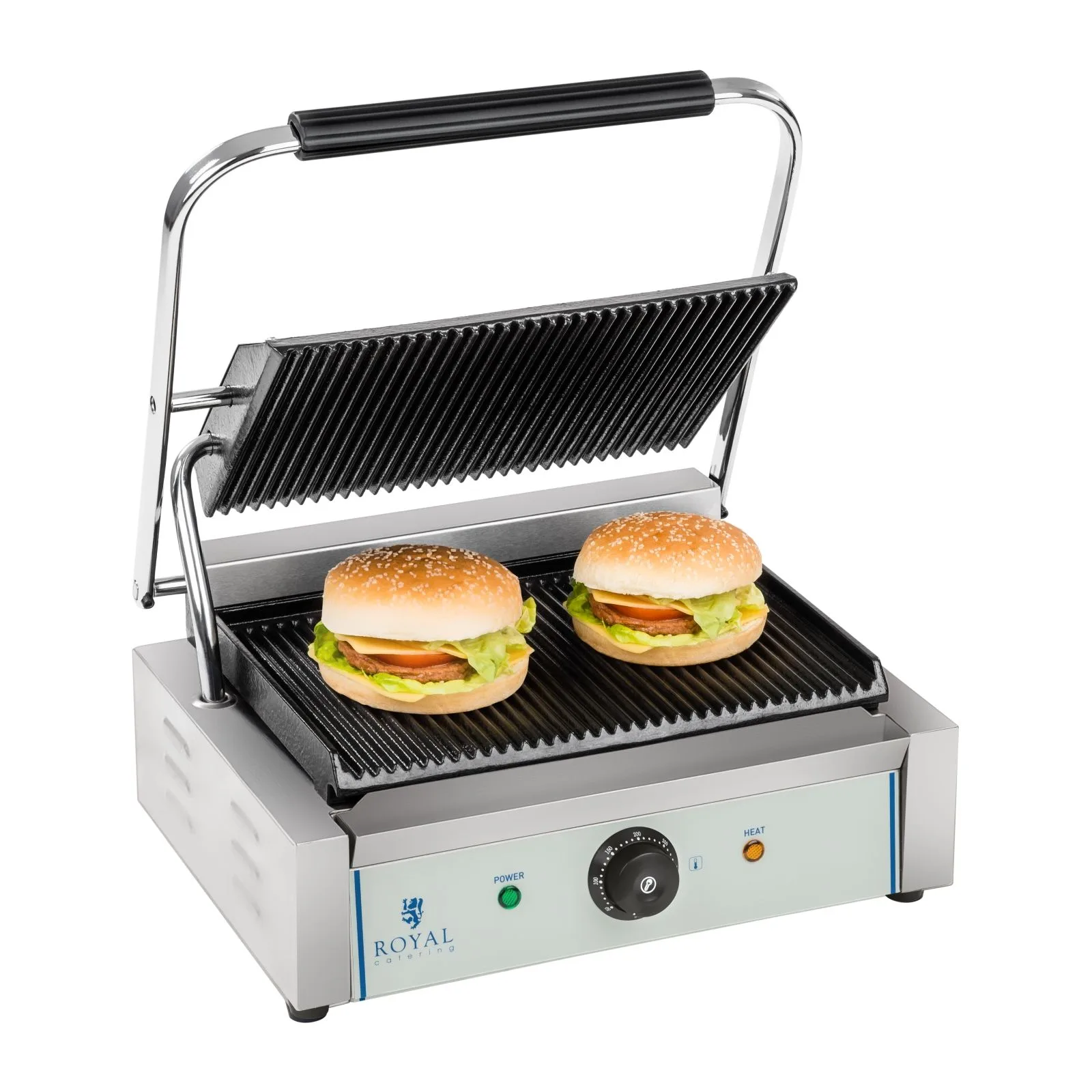 PANINI kétoldalas, barázdált kontaktgrill 3