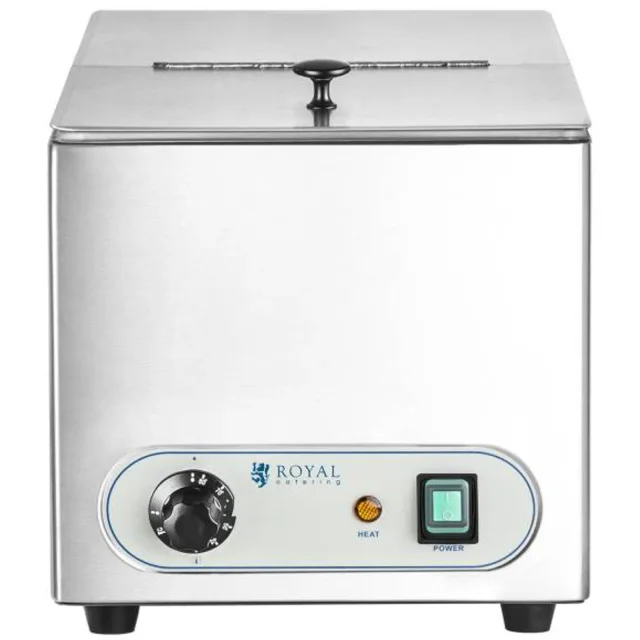 HotDog 10L 230V RCHW-1000 Royal Catering vízmelegítő hot dogokhoz és kolbászokhoz