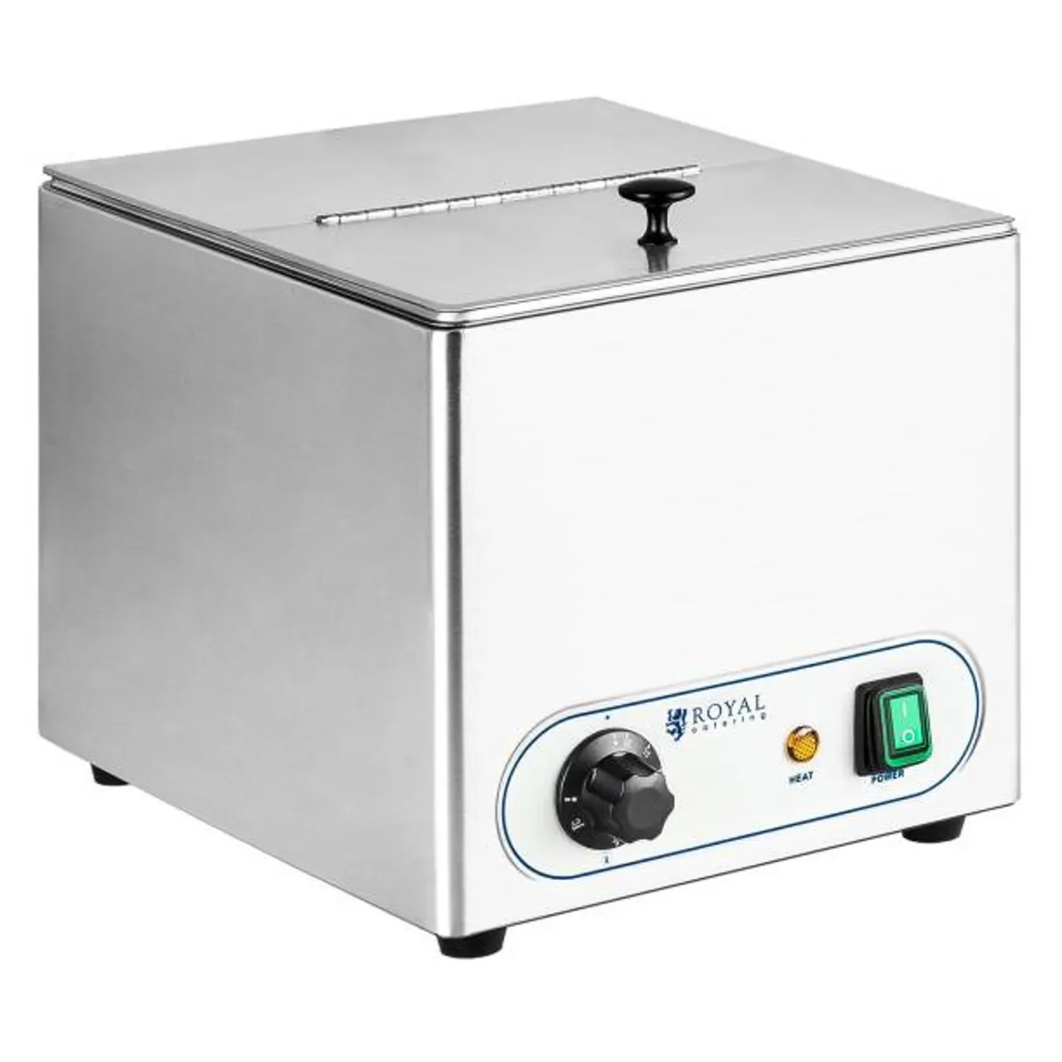 HotDog 10L 230V RCHW-1000 Royal Catering grijač za hot dogove i kobasice HotDog 10L 230V RCHW-1000 Royal Catering grijač za hot dogove i kobasice