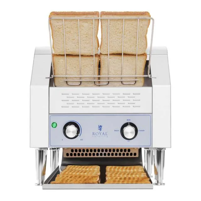 Royal Catering 2200 W-os átmenő típusú kenyérpirító 5