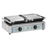 Royal Catering kétoldalas sima felületű kontaktgrill, 3600 W, 230 V 3