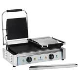 Royal Catering kétoldalas sima felületű kontaktgrill, 3600 W, 230 V