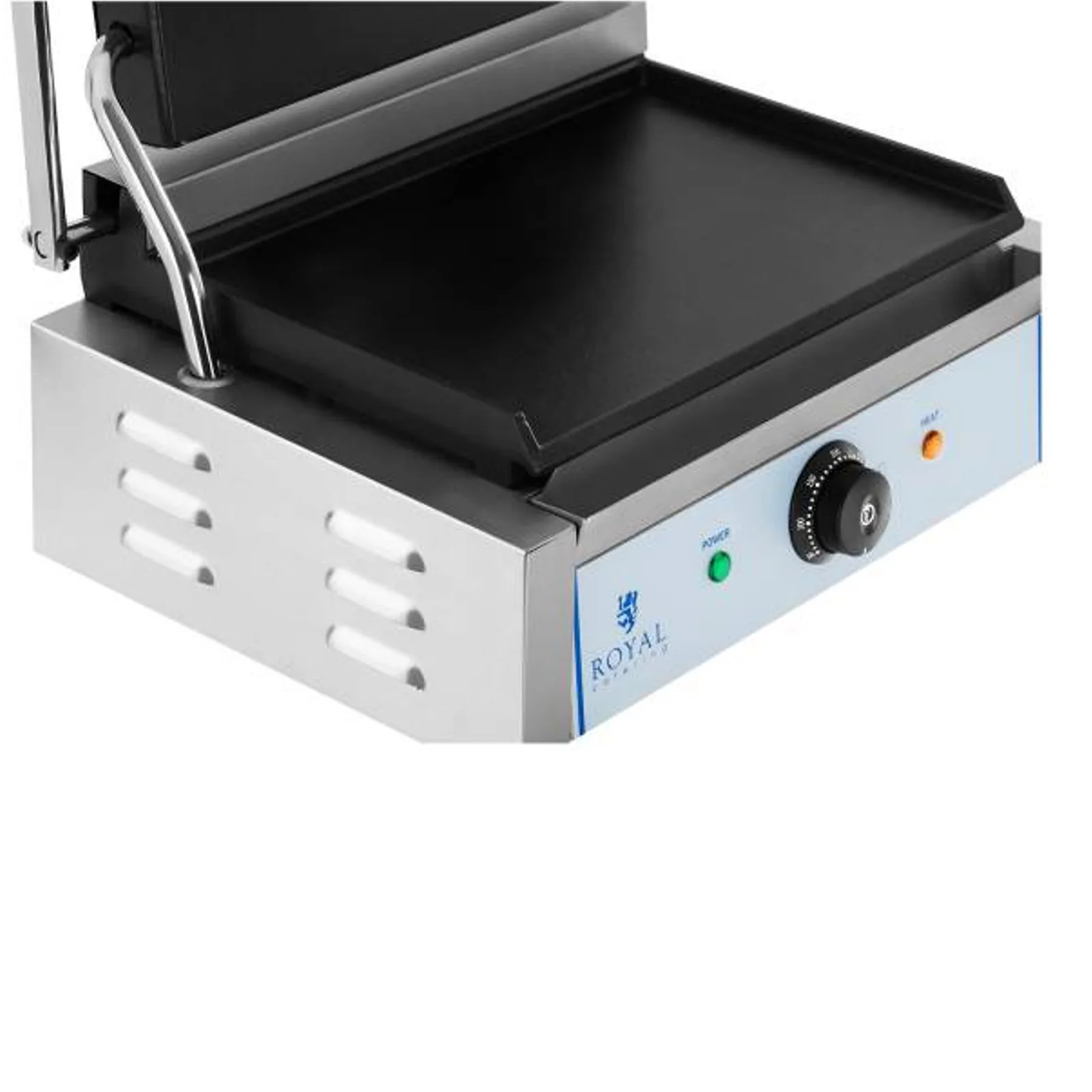 PANINI 2200 W 230 V Royal Catering kétoldalas sima kontaktgrill 4