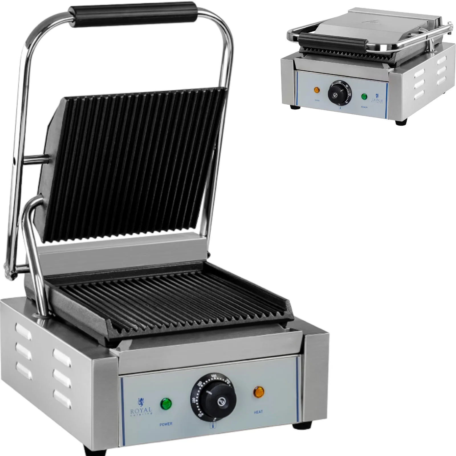 Royal Catering barázdált kontaktgrill