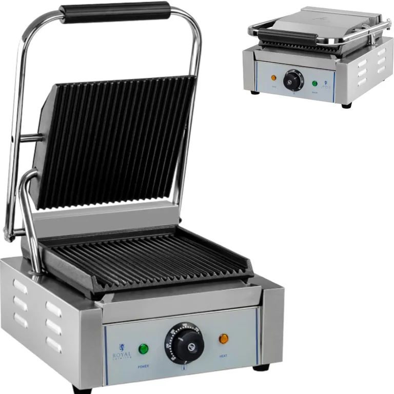 Royal Catering barázdált kontaktgrill