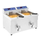 Royal Catering 7000W 230V dvostruka indukcijska friteza 2x 10L 4