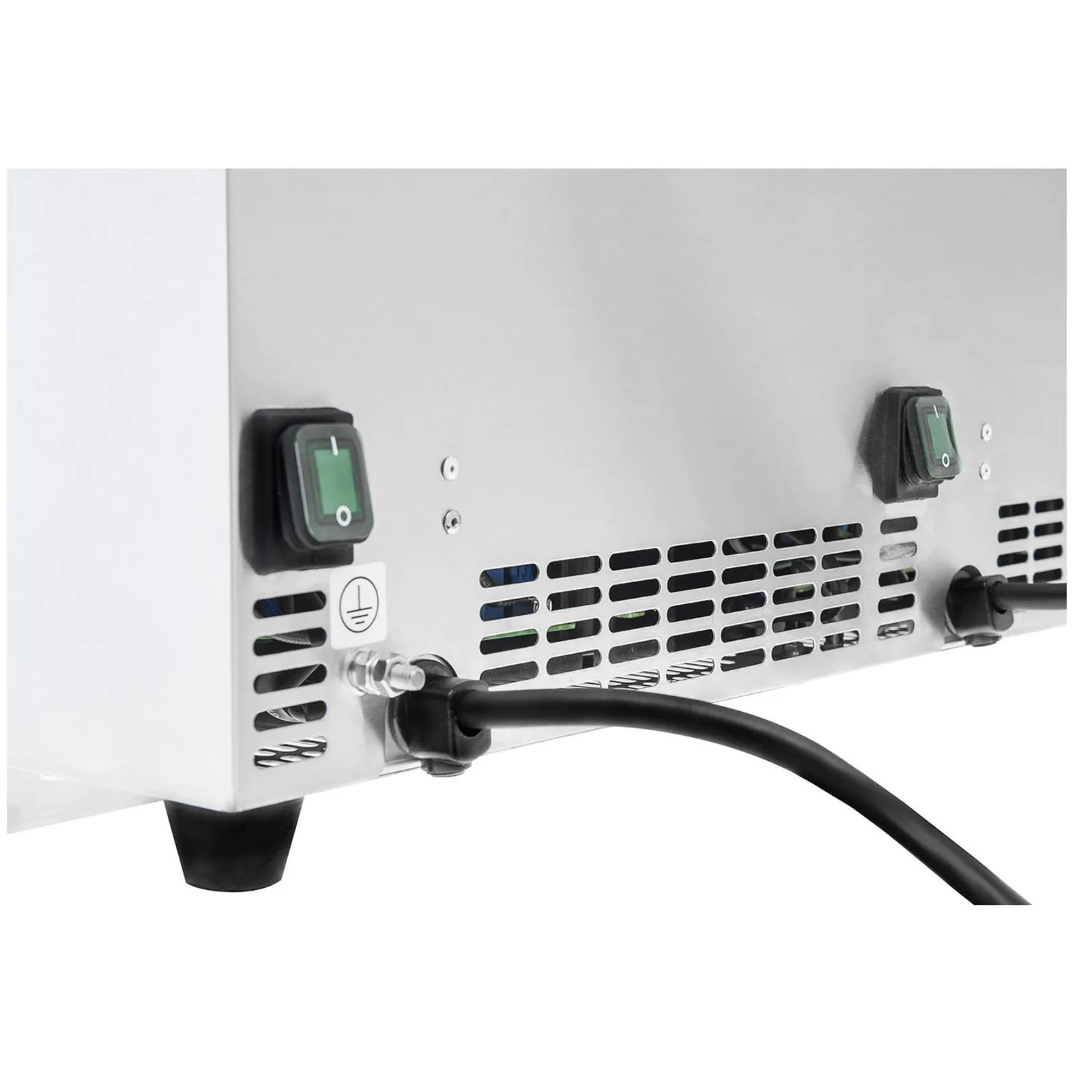 Royal Catering 7000W 230V Friteuză dublă cu inducție 2x 10L 11