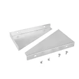 Raft de perete din oțel inoxidabil pe suporturi cu recipiente GN1/9 7