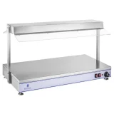 Tavă electrică compactă de încălzire cu 4 lămpi cu halogen, 2000 W, 230 V