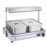 Kompakt elektromos főzőlap 2 halogén lámpával, 1100 W, 230 V 4