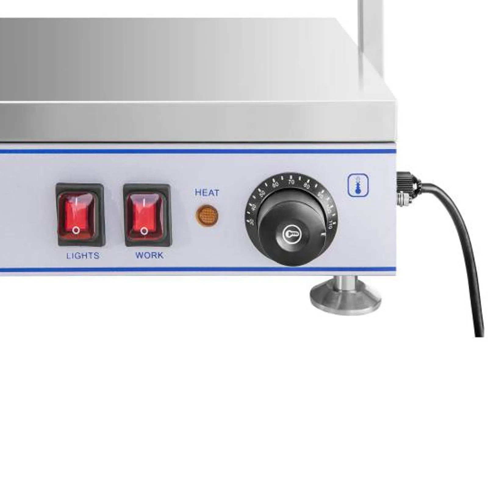Kompaktna električna ploča za grijanje s 2 halogene lampe, 1100 W, 230 V 5