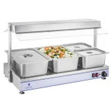 Placă de încălzire electrică compactă cu 3 lămpi cu halogen, 1550 W, 230 V 3