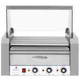 Fedeles hengergrill és melegítő fiók 20 hot doghoz, 2600 W, 230 V, Royal Catering 2