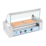 Fedeles hengeres grill, hot dog melegítő, 5 hengerrel 2