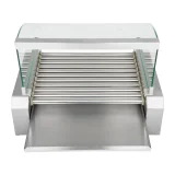 Rollengrill mit Deckel, Hotdog-Wärmer, 11 Rollen 4